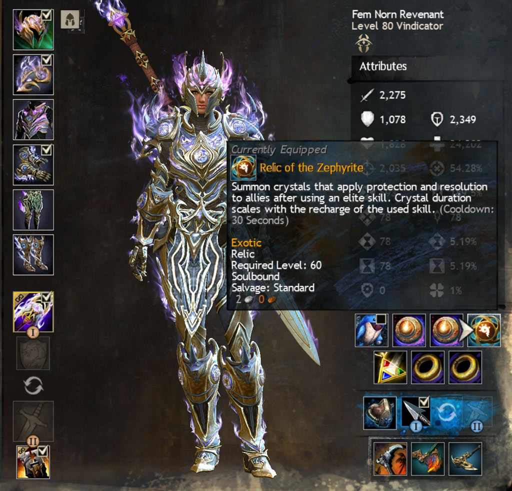 gw2 Relic of the Zephyrite