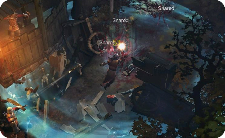 Diablo 3 : combats “Hack'n'slash”. 